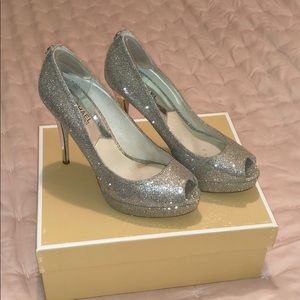 Michael Kors Silver York Platform